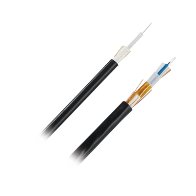 Cable de Fibra Óptica de 6 Hilos, Multimodo OM4 50/125 Optimizada, Interior/Exterior, Loose Tube 250um, No Conductiva (Dieléctrica), OFNR (Riser), Precio Por Metro