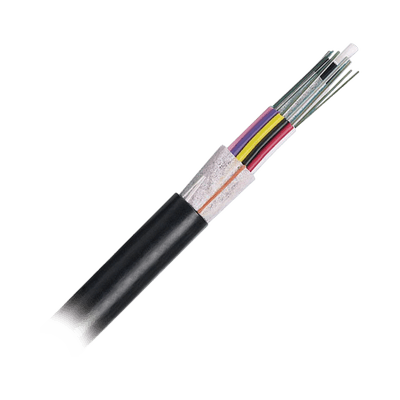 Cable de Fibra Óptica 6 Hilos, OSP (Planta Externa), No Armada (Dieléctrica), MDPE (Polietileno de Media Densidad), Multimodo OM4 50/125 Optimizada, Precio Por Metro