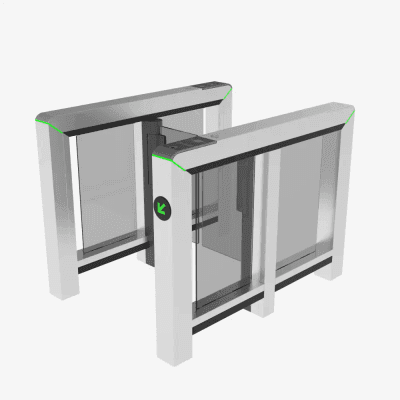 Puerta de Velocidad de un Solo Carril Mars-S1000 Series / Sensor Infrarrojo 8 pares (opción hasta 12) / Controlador PGIC / Acero Inoxidable SUS304 / Panel de Lectura Conmutable / Anti-Seguimiento / Monitoreo Unidireccional / Integración con 