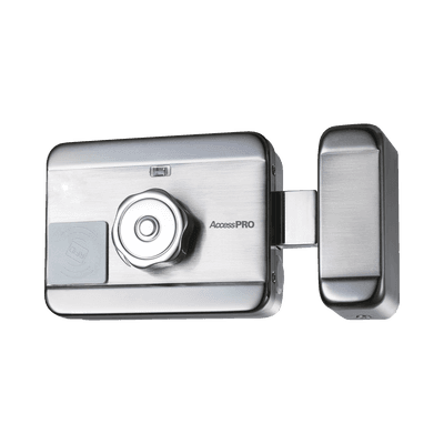 Cerradura Eléctrica Motorizada / Con Lector de Tarjetas de Proximidad (EM 125Khz) / Exterior