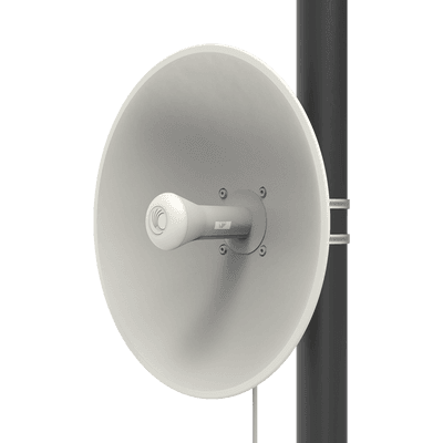 ePMP Force 300-25L / Para zonas con alta interferencia / Hasta 400+ Mbps /4910 - 6200 MHz / Hasta 10 km / Antena de 25 dBi / latencia baja