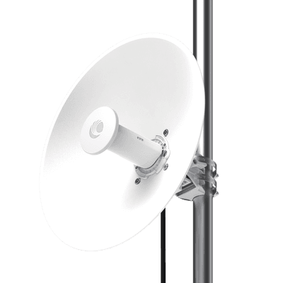 Cambium Networks ePMP Force 4525L | Módulo Suscriptor Wi-Fi 6 (802.11ax) | 5 GHz | Antena de Plato 25 dBi integrada | Hasta 600 Mbps y Gestión cnMaestro | Hasta + 10 km