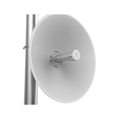 Force 300 para zonas con alta interferencia / Enlace 5GHz Anti-Interferencia /Hasta 600+ Mbps / 4910-5970 MHz, / Hasta 10 km / Antena de 25 dBi / Baja latencia (C050910C101B)