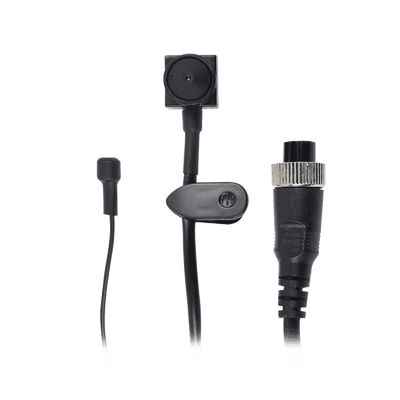 Cámara Pinhole AHD de 2 Megapixel (1080p) para Videovigilancia Móvil / Uso en Interior / Microfono Integrado / Conector Tipo Aviación