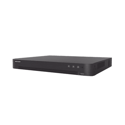 DVR 32 Canales TurboHD + 2 Canales IP / 2 Megapixel (1080p) Lite / Acusense (Evita Falsas Alarmas) / Audio por Coaxitron / H.265+ / Salida de Video en Full HD