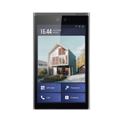 Frente de Calle IP 2 Megapixel (1080p) / Multiapartamento / Pantalla 10.1" Touch Screen / Reconocimiento Facial / Android / IP65 / IK07 / Soporta Modulo de Botones y Huella (por Separado)