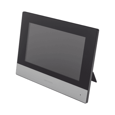 Monitor IP WiFi Touch Screen 7" para Videoportero IP / Vídeo en Vivo / PoE Estándar / Apertura Remota / Llamada Entre Monitores / Audio de dos vías / Policarbonato