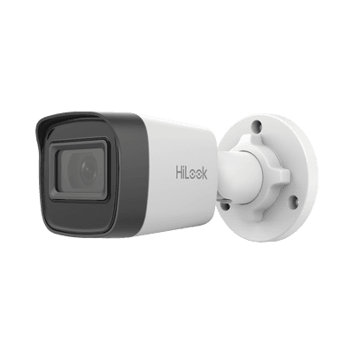 HiLook Series / Bala IP 2 Megapixel (1080p) / Lente 2.8 mm / 20 mts IR / Exterior IP67 / PoE / dWDR / H.265+ / ONVIF