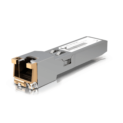 UFiber Tranceptor convertidor de SFP+ a RJ45, velocidades 10/5/2.5/1G