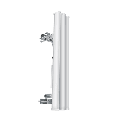 Antena sectorial para radio estaciones base airMAX de 120 grados de cobertura horizontal, 5 GHz (5.15-5.85 GHz) de 19 dBi