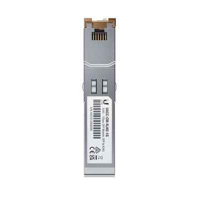 UFiber Módulo de fibra SFP convertidor a cobre RJ45 10/100/1000 Mbps, distancia hasta 100 m
